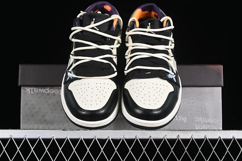 All Categories Air Jordan Jordan Series Basketball Shoes Air Jordan 1 Low Air Jordan 1 Low AJ1 Joe 1 Panda Prank Rap Theme-Big Shot Low-top Cultural Casual Shoes